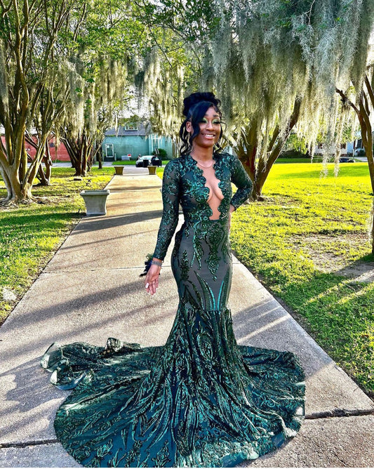 Green Beauty Gown